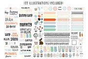 Bunny Hop Easter Illustrations, an Illustration by On the Mark Designs (Thumbnail 2 of 2)