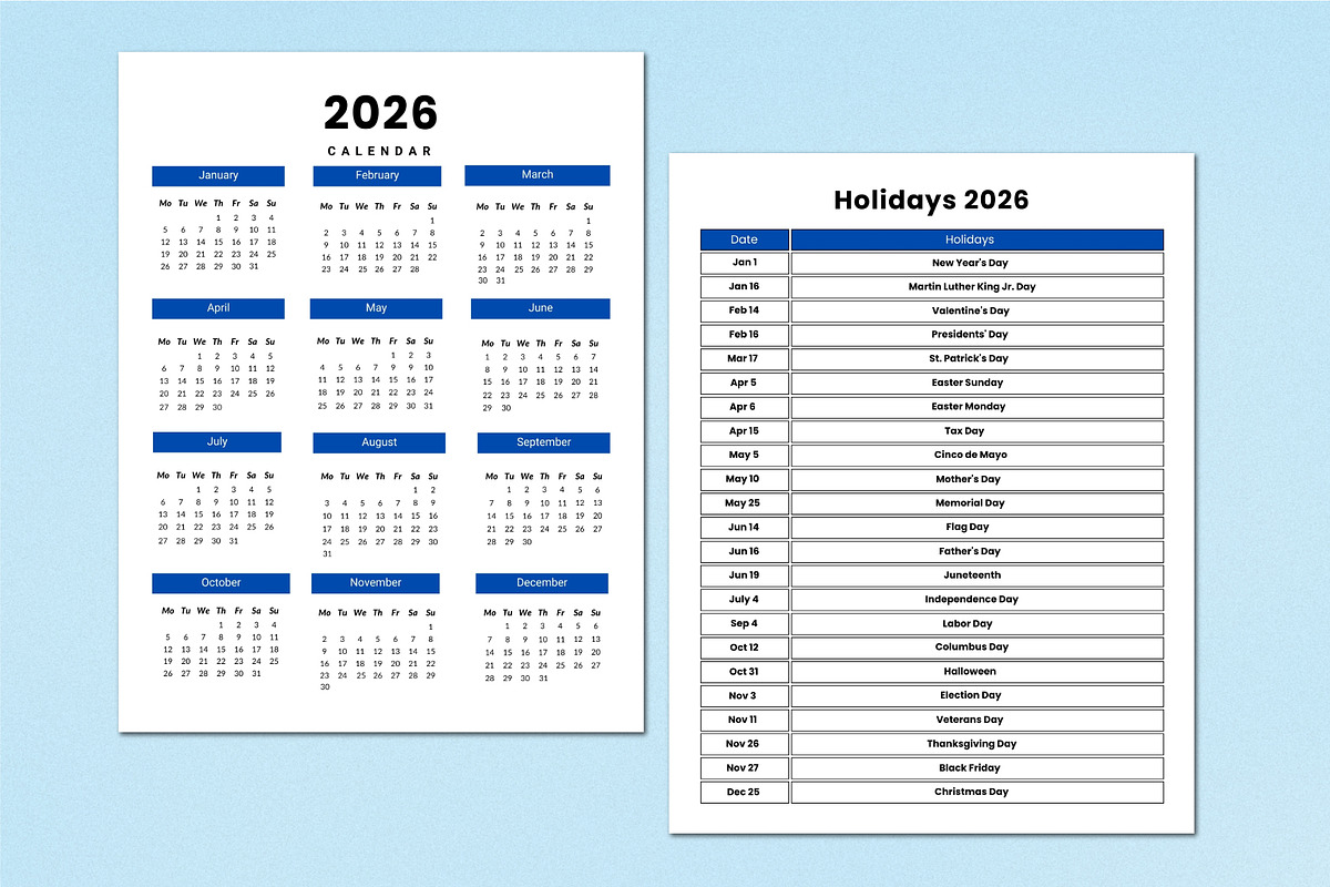 2026 Daily Journal KDP Interior, a Stationery Template by Shumaya (Photo 3 of 4)