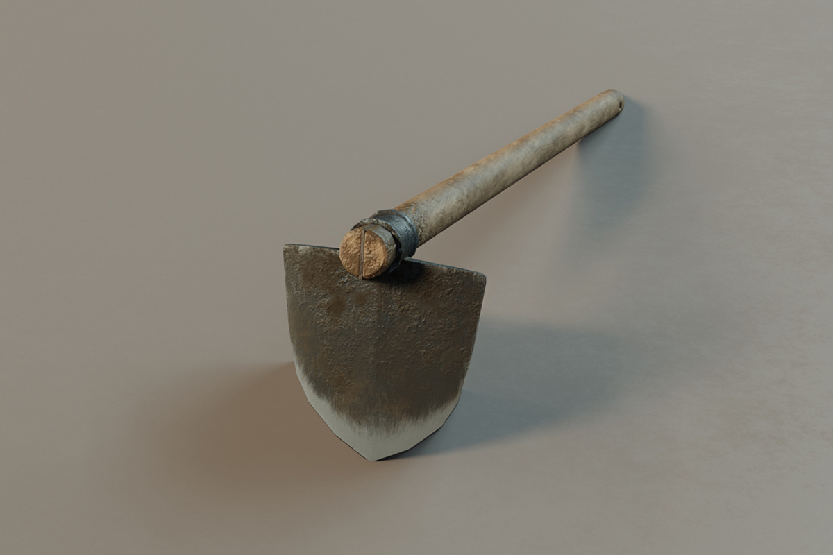 Hoe used, an Object 3D Model by mockupzz (Photo 3 of 7)