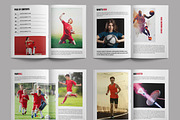 Sports Magazine Template Layout, a Magazine Template by ContestDesign (Thumbnail 3 of 4)