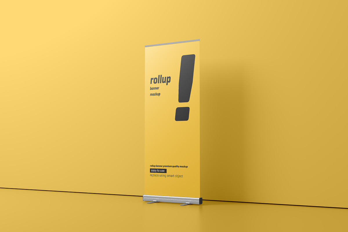Roll Up Banner Mockup, an Advertising Mockup by Toasin Studio (Photo 4 of 23)