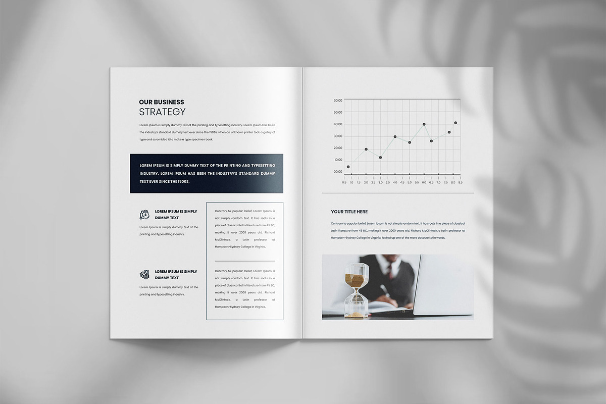 Company profile brochure template, a Brochure Template by Tanmoy Topu (Photo 9 of 12)