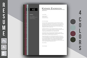 Resume Template Katniss Everdeen