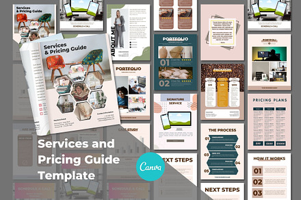Service and Pricing Guide Template, a Magazine Template by iloveTemplate