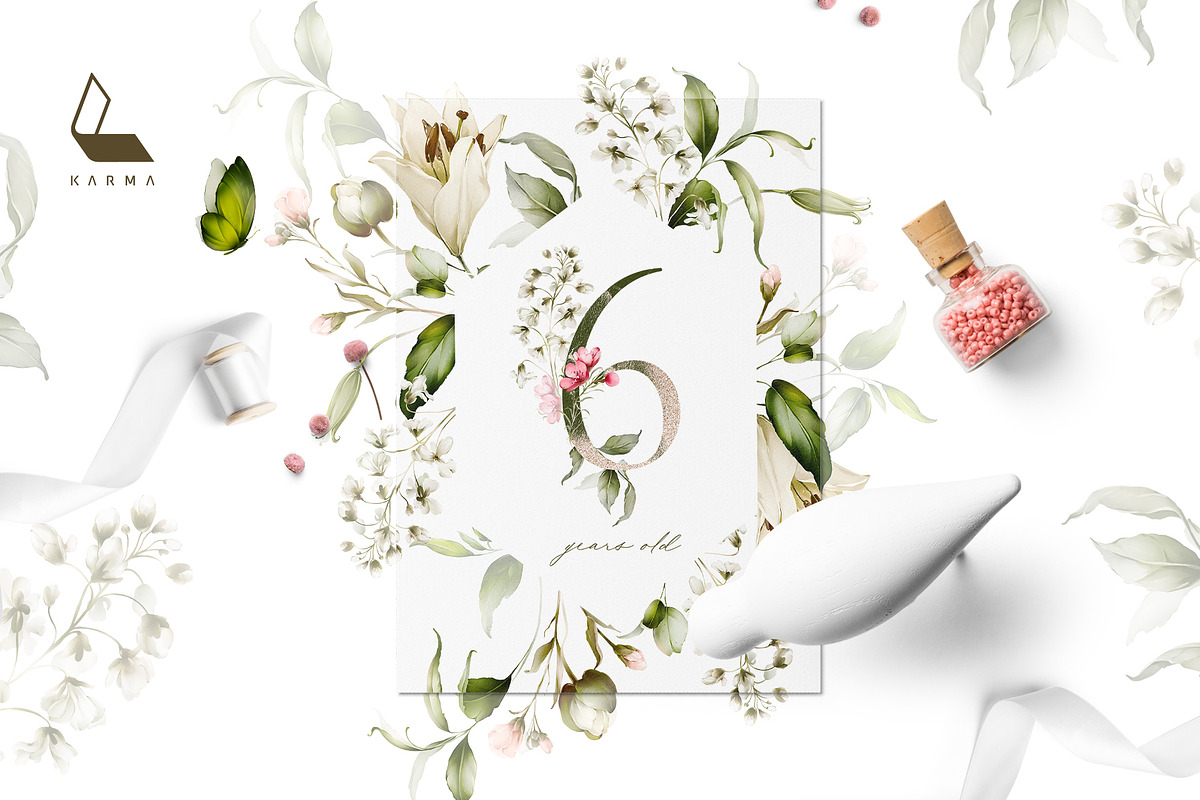 Eva | Botanical set | 200+ images, an Illustration by Karma (Photo 17 of 32)
