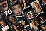 Black Friday Instagram Medspa, a Social Media Template by DesignsbyMariaStudio (Thumbnail 1 of 10)