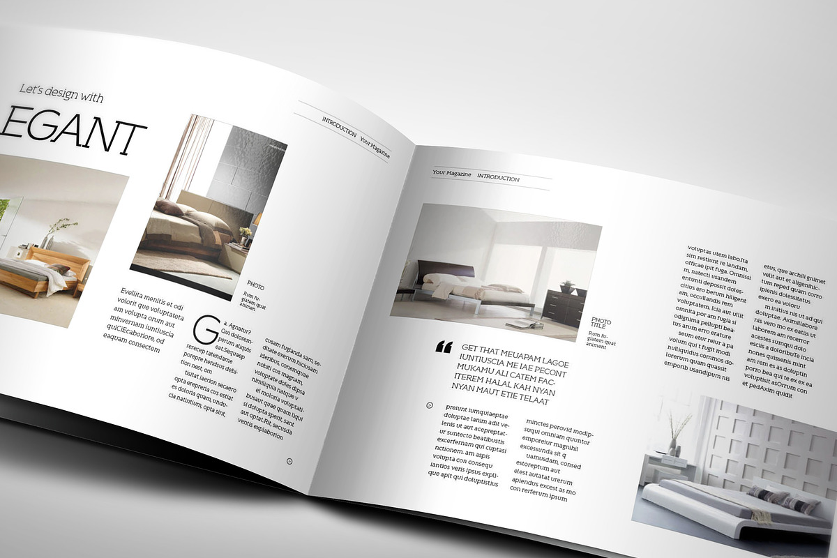 A5 Landscape Template (V.01), a Magazine Template by Shafura (Photo 4 of 5)