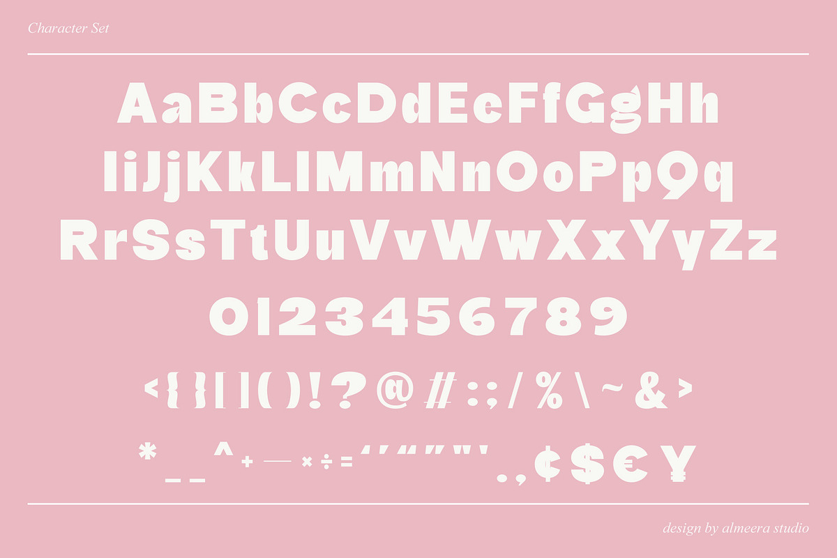 Lagande - Modern Sans, a Sans Serif Font by Almeera Std (Photo 3 of 5)