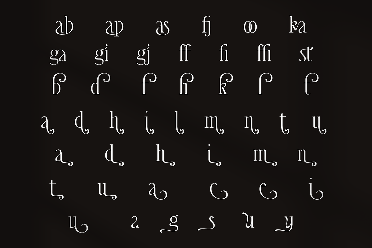 Fedgloya - Elegant Font, a Serif Font by Randi Irvan | Rvandtype (Photo 12 of 13)
