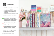 Book Mockup Kit for Canva Hard Cover, a Books & Magazine Mockup by Mockup Scene (Thumbnail 8 of 10)