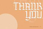 Sanusra | Blackletter, a Blackletter Font by Brew & Butcher Studio (Thumbnail 8 of 8)