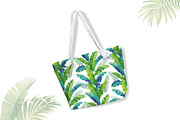 Banana palms. Tropical pattern., a Pattern Graphic by Anna Smirnova (Thumbnail 5 of 6)