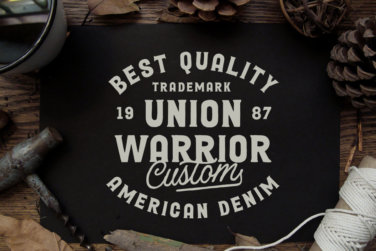 Broadley - Vintage Font Duo, a Font by Letterhend Studio (Photo 7 of 9)