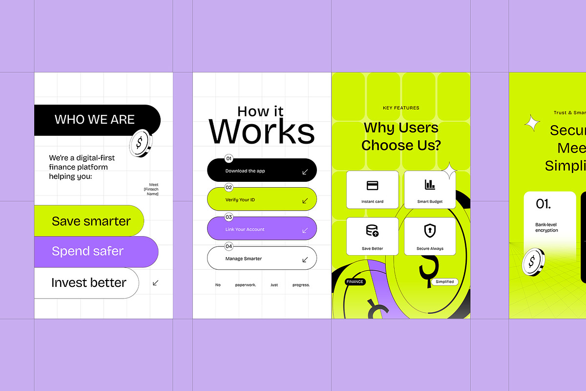 AI Financial Technology Instagram, a Social Media Template by fakhroo (Photo 2 of 5)