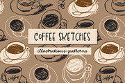 Coffee sketches, a Food Illustration by Twisted Tail (Thumbnail 1 of 5)