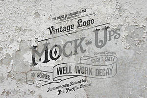 Vintage & Rustic Logo Mock-Up