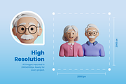 3D Family Icons, a Characters & Person 3D Model by Flat Icons (Thumbnail 2 of 8)