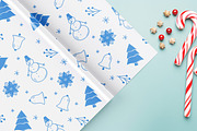Christmas Pattern Mega Bundle, a Pattern Graphic by Digital Studio (Thumbnail 2 of 11)