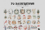Winter & Christmas Collection, an Object Graphic by Purple (Thumbnail 8 of 13)