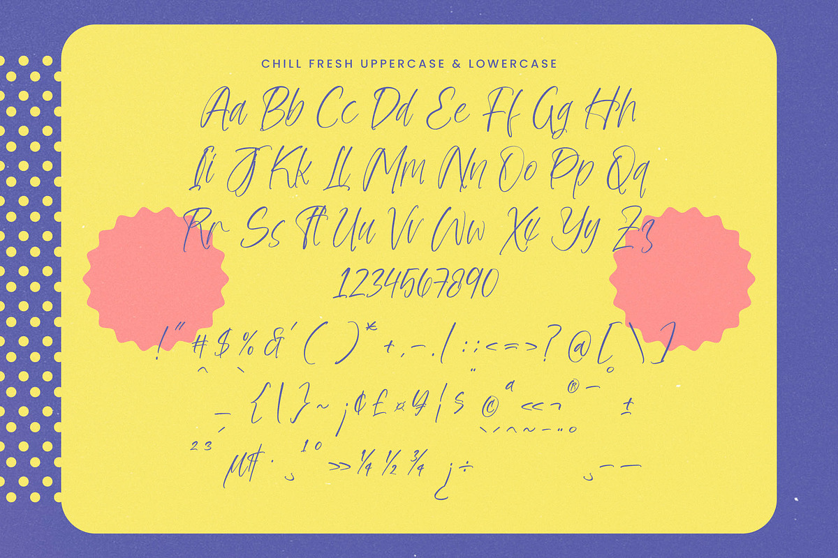 Chill Fresh Modern Handwritten Font, a Script Font by stylishtype.co (Photo 15 of 15)