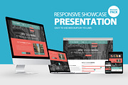 Responsive Showcase Presentation, an iPhone Mockup by ydlabs (Thumbnail 1 of 2)