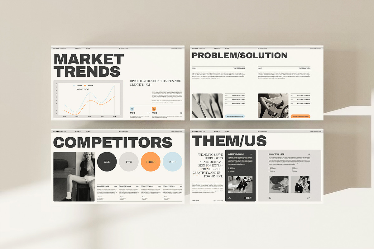 Business Plan Presentation Template preview 8