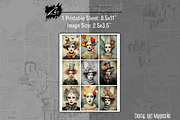 Whimsical Clown Junk Journal Pages, a Person Illustration by Digital Art Mahdiseño (Thumbnail 6 of 10)