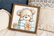 Baby Bear Clipart, an Illustration by Libby Wishes (Thumbnail 7 of 7)