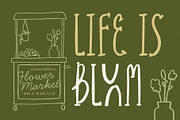 Garden Stories Cozy Storybook Font, a Handwritten Font by Sloulyfe (Thumbnail 9 of 9)