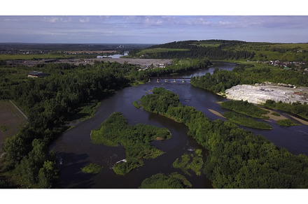 Lakes and swamps with surrounding, a Nature Photo by Media Whale Stock
