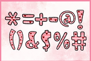 Pinky-PNG fonts, a Symbol Font by It me digital art (Thumbnail 6 of 6)