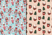 Sweet Christmas Cookies Pattern Set, a Pattern Graphic by CreativeChristiana (Thumbnail 8 of 12)