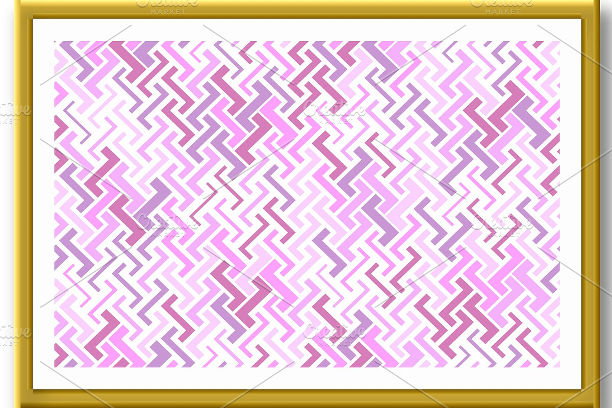 Abstract geometric pattern with, a Pattern Graphic by RODINA (Photo 2 of 3)