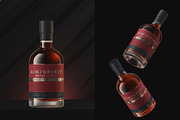 Gin Bottle Mockup V2, a Product Mockup by HexenDesigns (Thumbnail 2 of 14)