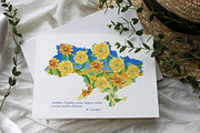 Freedom Flowers Support Ukraine, a Decorative Illustration by Catch the Dream Art (Thumbnail 5 of 13)