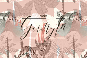 Giungla, Luxury Jungle Pattern