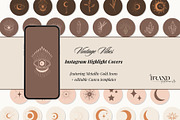 Vintage Vibes Highlight Covers, a Social Media Template by The Brand Alchemists (Thumbnail 1 of 9)