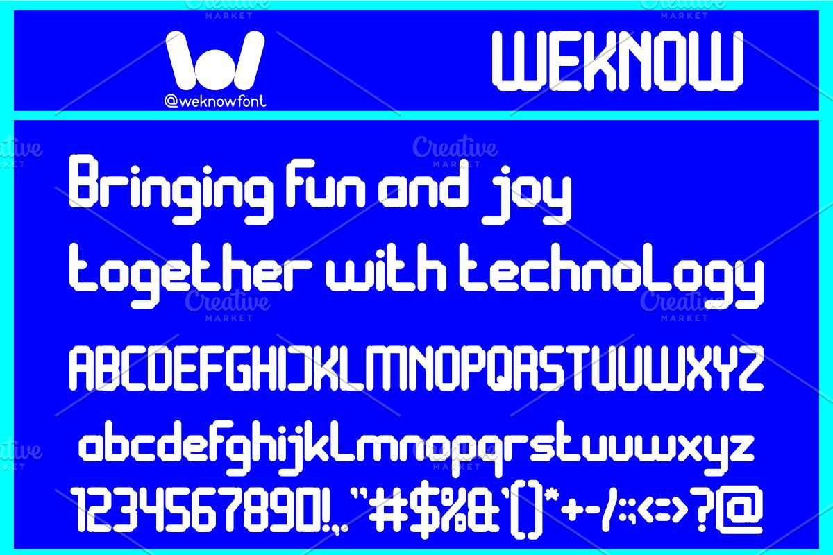 Video Games font, a Font by weknow (Photo 5 of 8)