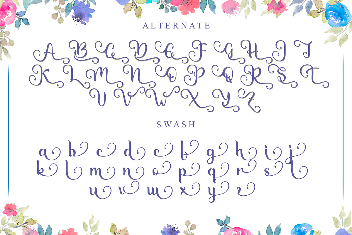 Mathilda - Modern Calligraphy Font, a Script Font by Letterafa Studio (Photo 10 of 12)