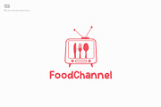 Food Channel, a Branding & Logo Template by blends.studio (Thumbnail 1 of 4)