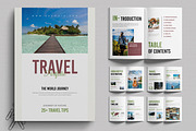Editable Travel Portfolio Design, a Brochure Template by MightyDesign (Thumbnail 1 of 6)