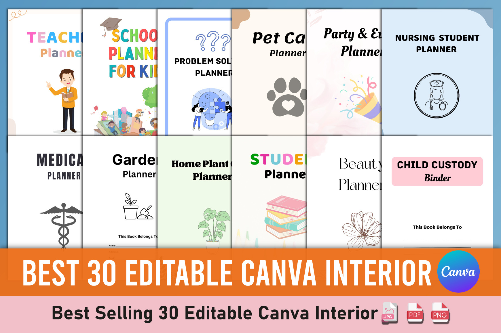 Best 30 Editable Canva Interior
