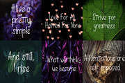 Decafe Font with Ruling Pen Texture, a Script Font by Arendxstudio (Thumbnail 5 of 8)