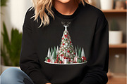 White Christmas Tree, an Illustration by DreamCafeArt (Thumbnail 2 of 7)