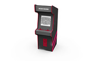 Arcade Game Machine Mockup, a Product Mockup by PixelMockup (Thumbnail 14 of 17)