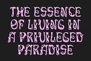 CS Menace – Experimental Font, a Sans Serif Font by Craft Supply Co. (Thumbnail 5 of 8)