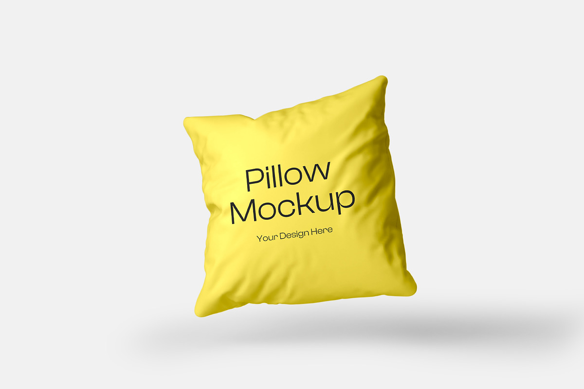 Realistic Pillow Mockup, a Household Mockup by Templeste (Photo 1 of 2)