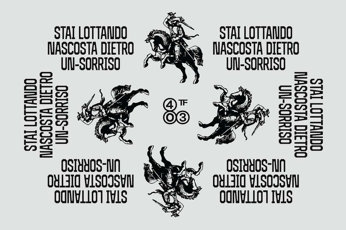 403 Code Fuzz, a Sans Serif Font by 403 Type Foundry (Photo 4 of 18)