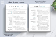Modern Resume Template (5-Page), a Resume Template by The Art of Resume (Thumbnail 4 of 8)
