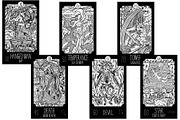 Fantasy Tarot cards, a Decorative Illustration by Samiramay (Thumbnail 4 of 15)